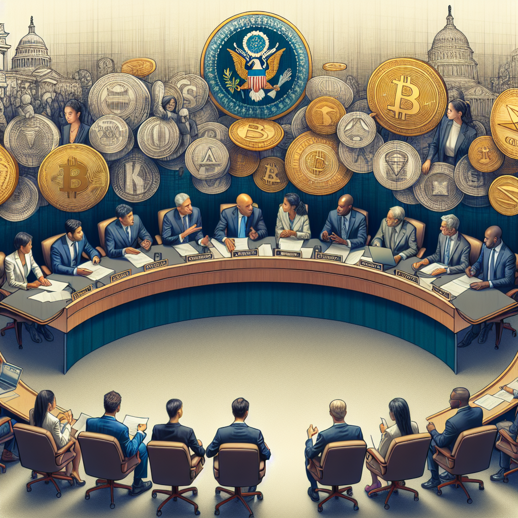 2. Create an image of a diverse group of lawmakers...