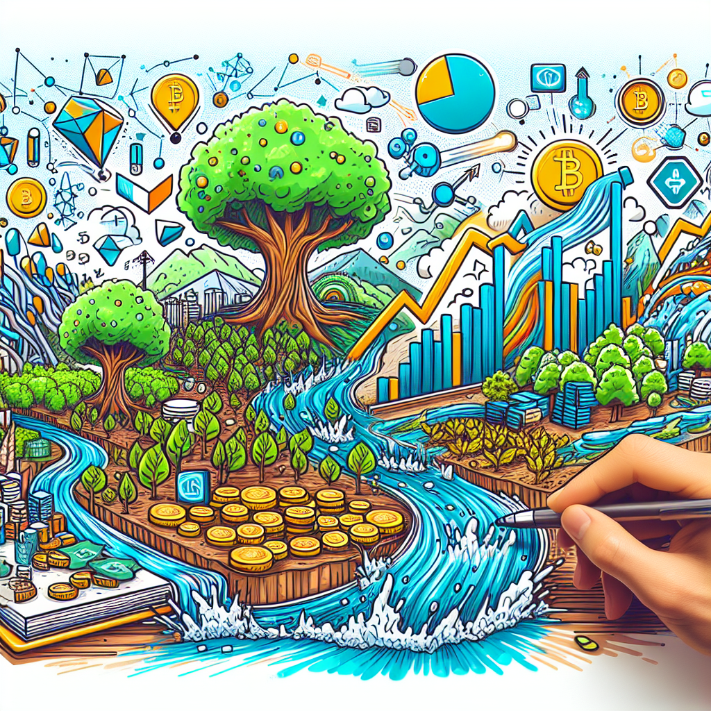 3. Visual Prompt: Depict the growth of liquidity i...