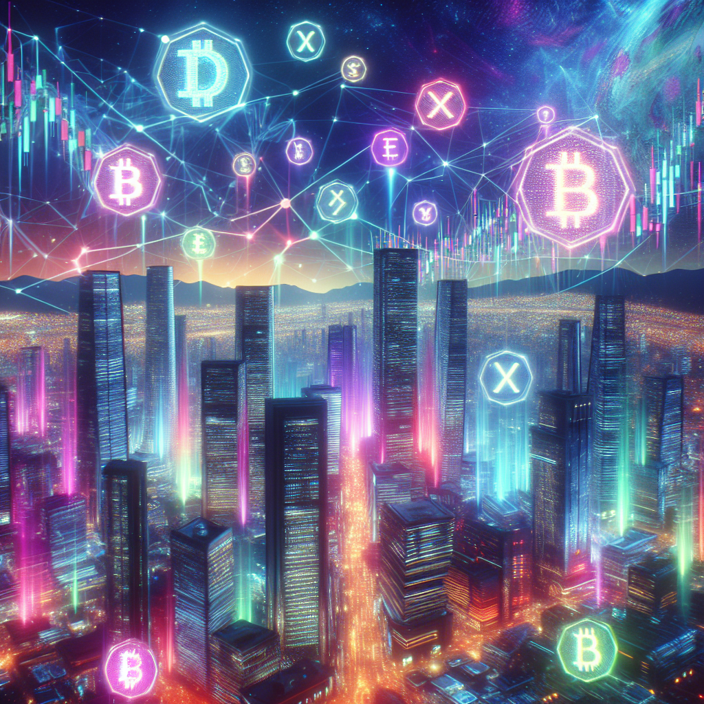 2. Illustrate digital finance: Design a futuristic...