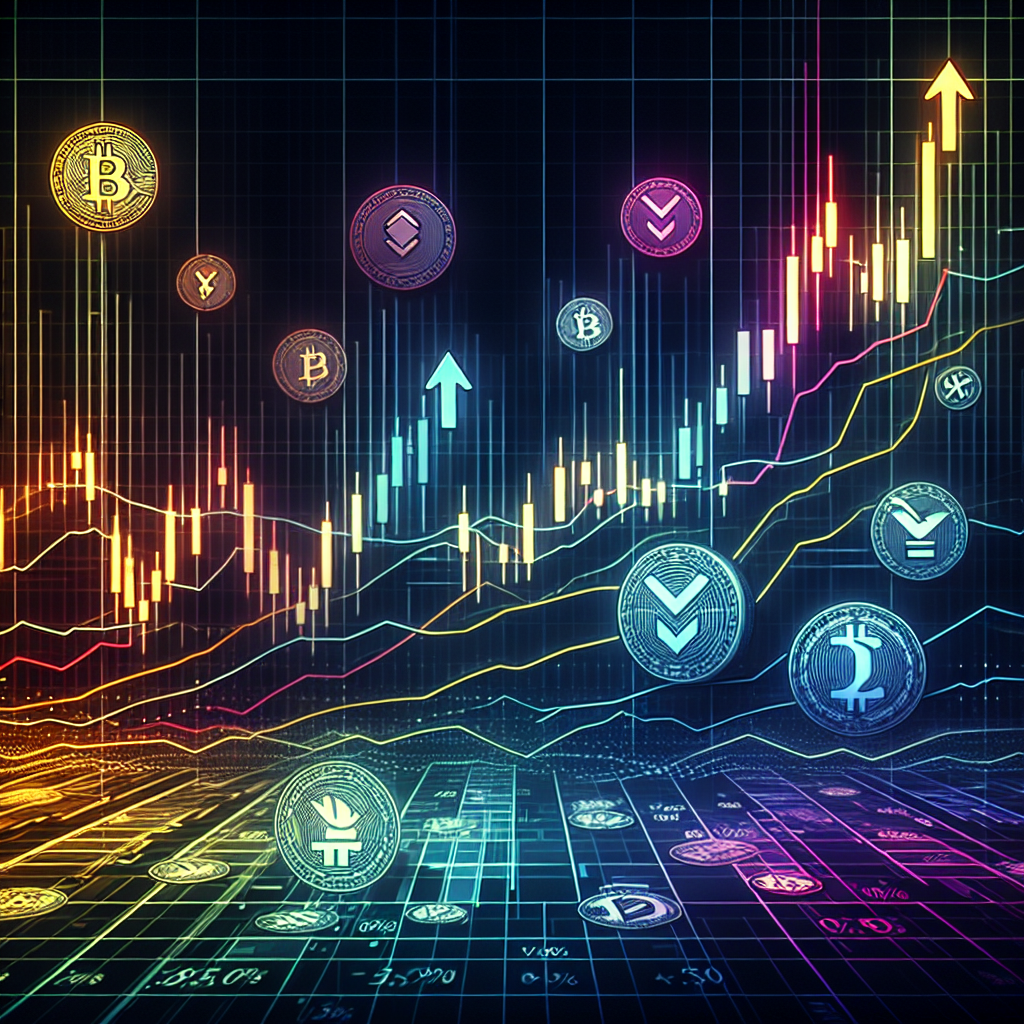 3. Depict cryptocurrency market fluctuations: Show...